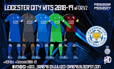 PES 2018 Kitpack v2 HD Season 2018/2019 by Geo_Craig90 PES 2018 Kitpack v2 HD Season 2018/2019 by Geo_Craig90