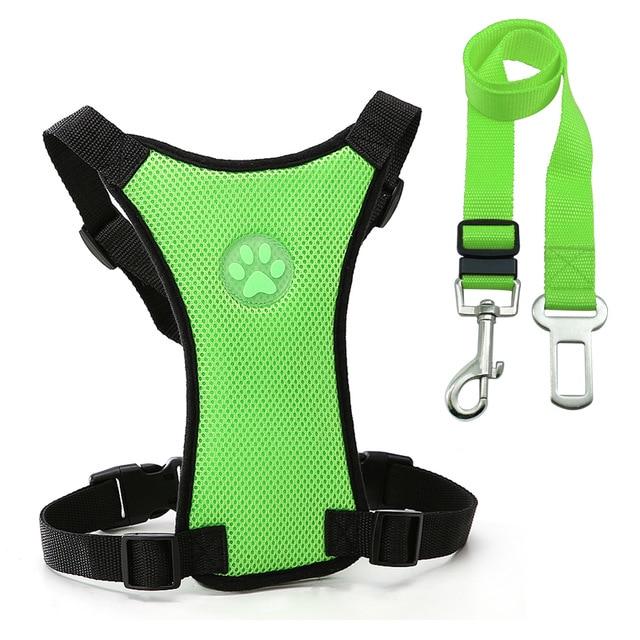 Dog Car Seat Belt Harness and Leash