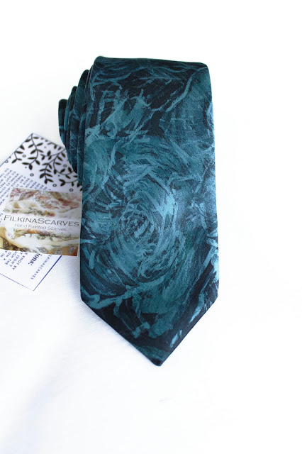 ORDER in my ETSY shop - OOAK Blue Wedding Groom Necktie. Men's floral tie. Hand-Painted batik. Groomsman gifts. Luxury Hubby Dad gift for him. Matching handkerchief #groomwear #groomsmangifts #fatherofthebride  #mensfashion #filkinascarves #bluewedding #handkerchief #ooak 