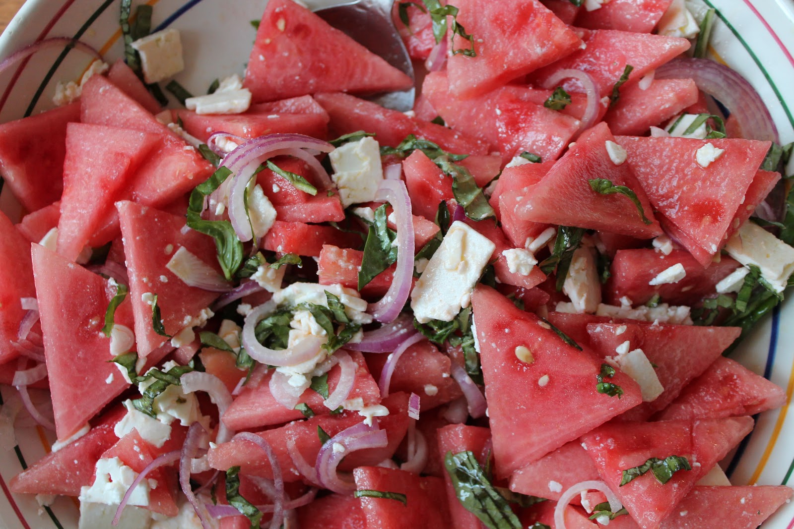 The Shingled House A New Dish Ottolenghi's Watermelon and Feta Salad