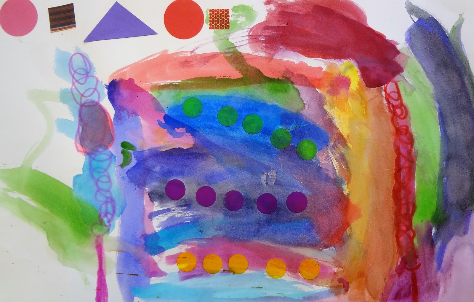 Art with Mrs. Kim : Pre-K : shape exploration