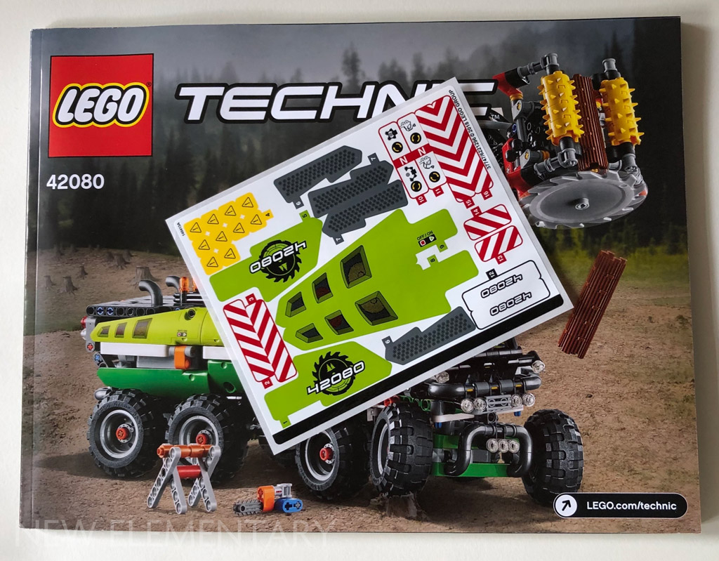 LEGO® Technic 42080 Forest Harvester | New Elementary, a LEGO® blog of parts