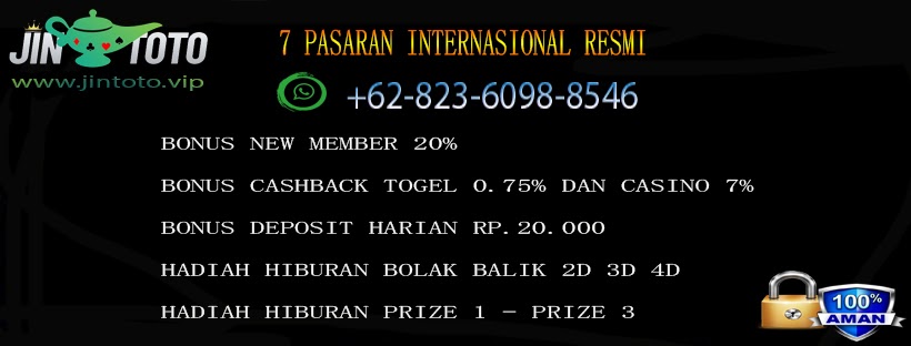 .Jintoto Togel Online Prediksi togel 7 pasaran internasional 18 Juli