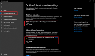 Mematikan anti virus windows dengan mudah