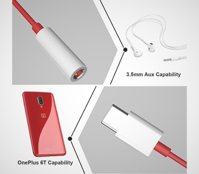  OnePlus Type-C to 3.5mm Jack Audio Connector