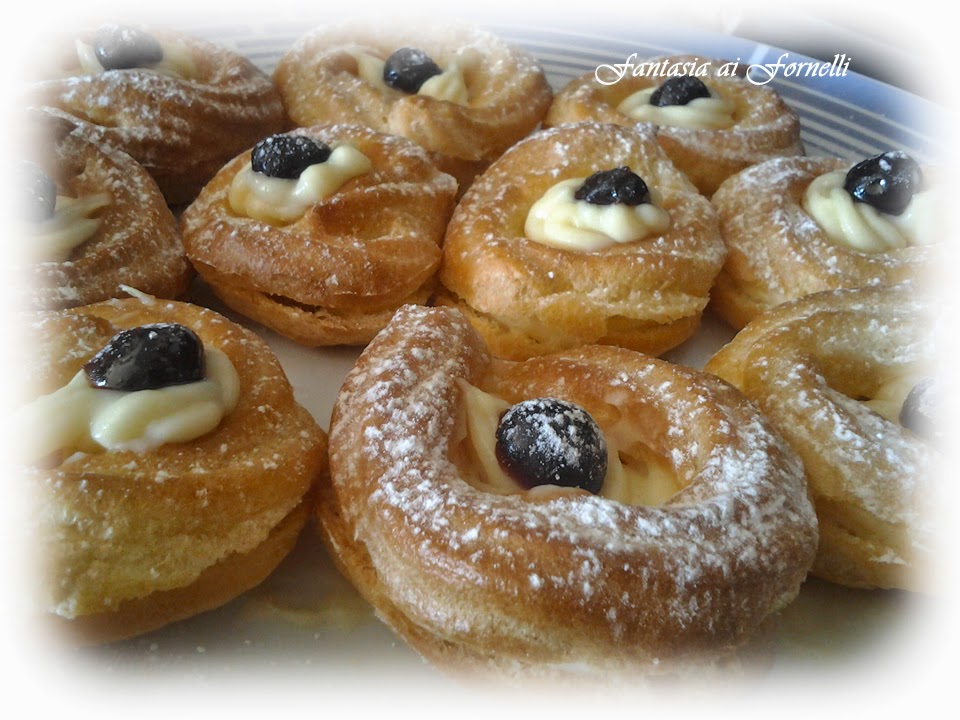 zeppole di san giuseppe al forno