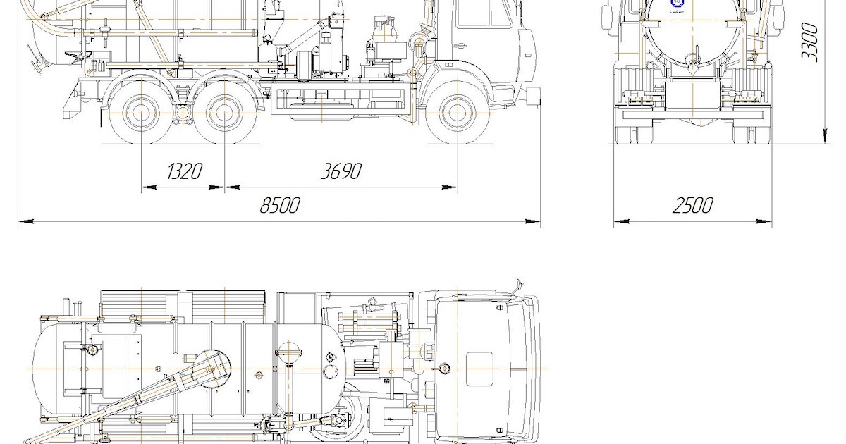 Diagram Of A Vac Truck