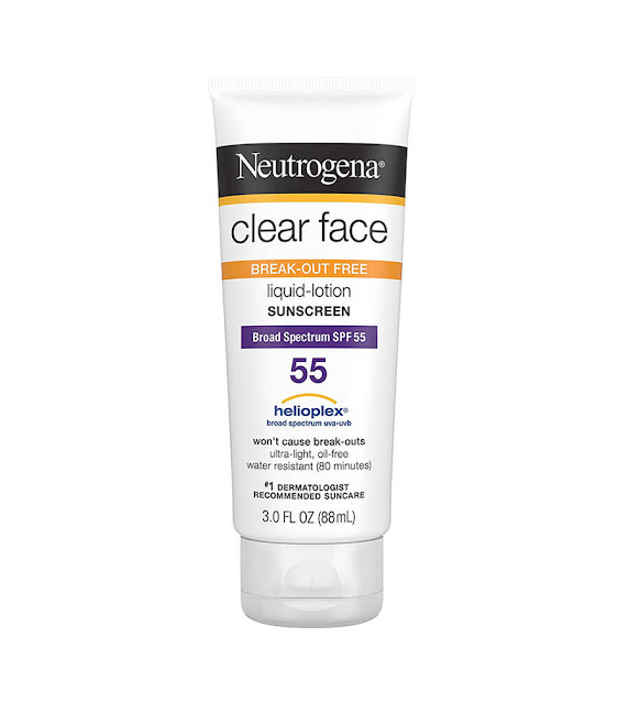 kem chong nang Neutrogena Clear Face