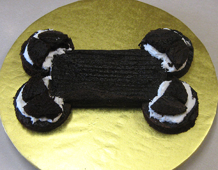Slice of Fun Cakes Doggone Dog Bone Cake!!!