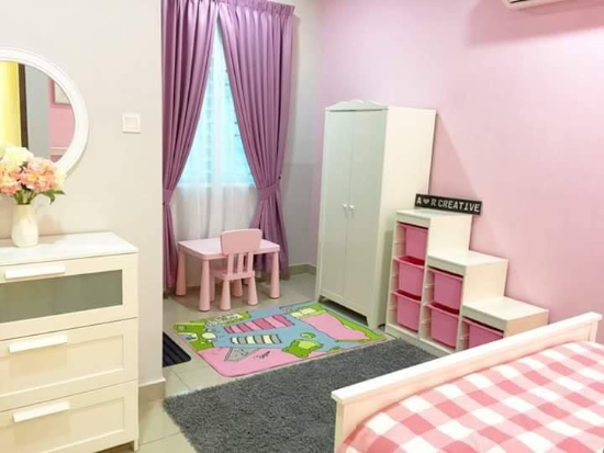 Lingkar Warna 35 Dekorasi Kamar Anak Warna Pink Pastel Dan Biru Bergaya Minimalis Modern