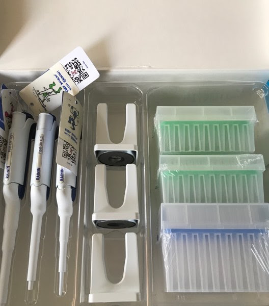 Set 3 Cây Micropipette 20uL, 200uL, 1000uL(Mettler)