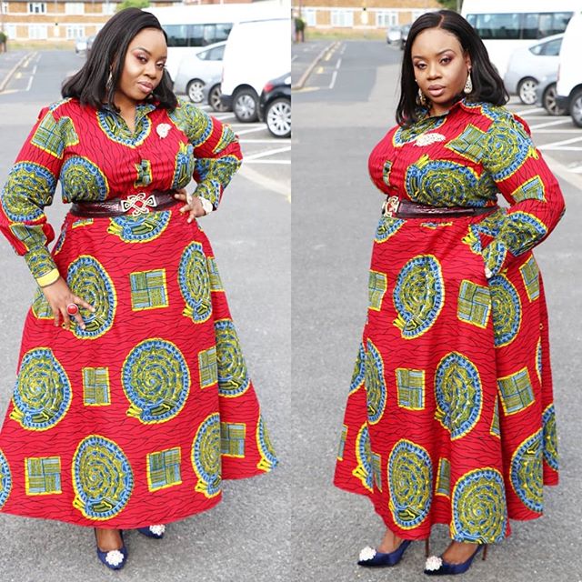 Latest Ankara Gowns Styles 2019: Dresses for Plus Side Women