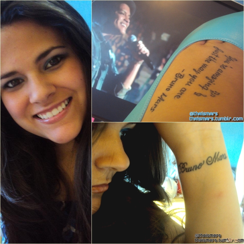 28+ [bruno mars tattoos] | bruno mars quotes tattoos ...