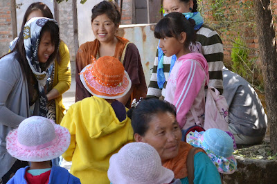 Fellowship after church - Kathmandu