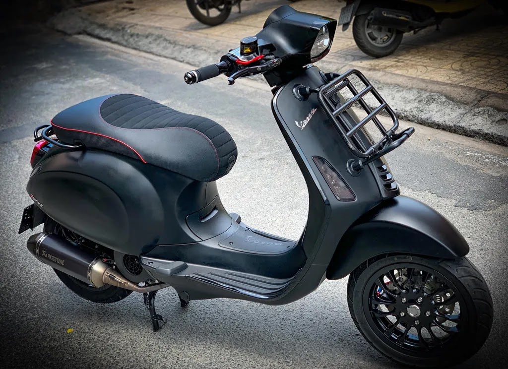 Vespa Sprint Đen Bóng 2019 Abs Glossy Black Phường 12 Quận Bình Thạnh