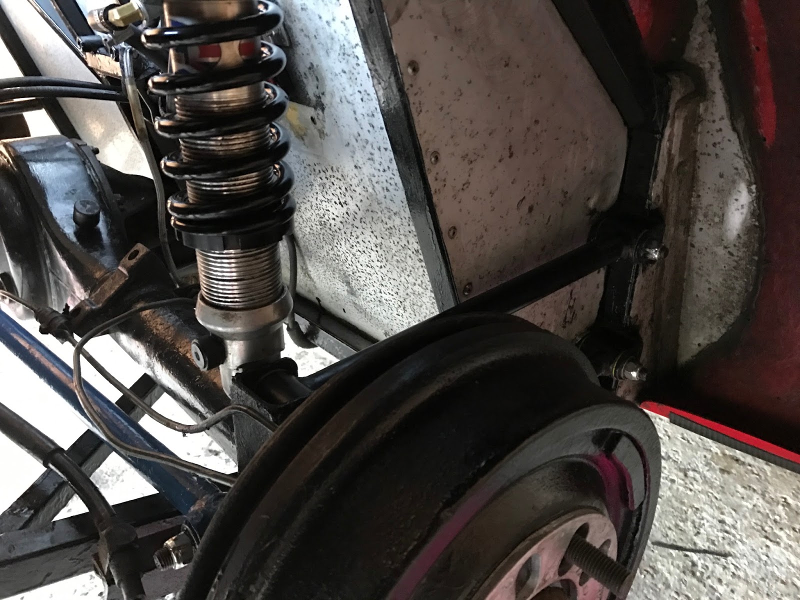 Life with a Westfield Sportscar Winter Project Rear Suspension Rebuild