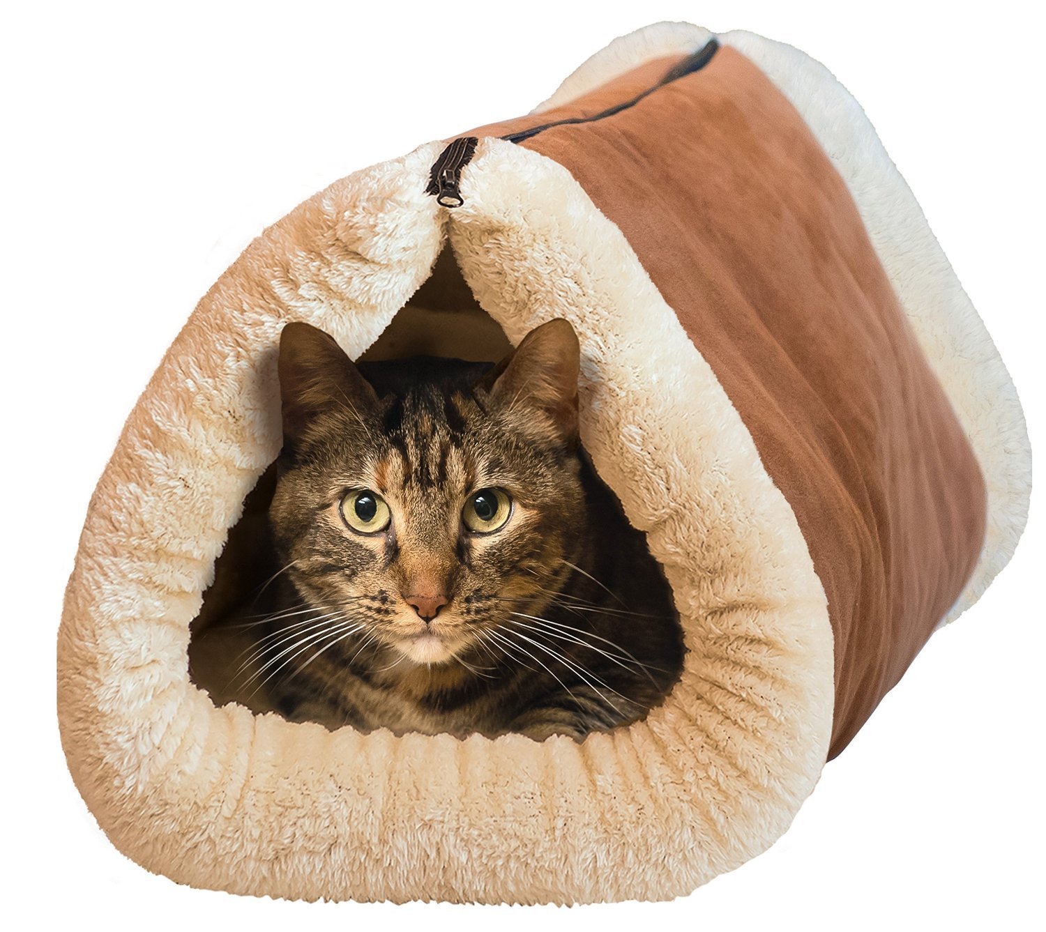 With Open Eyes To See Pet cat tube, 2 in 1 Tube Cat Mat and Bed