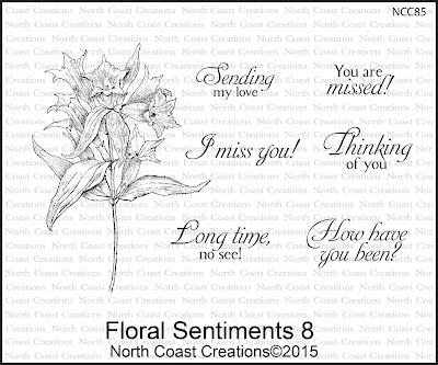 North Coast Creations Stamp sets - Floral Sentiments 8