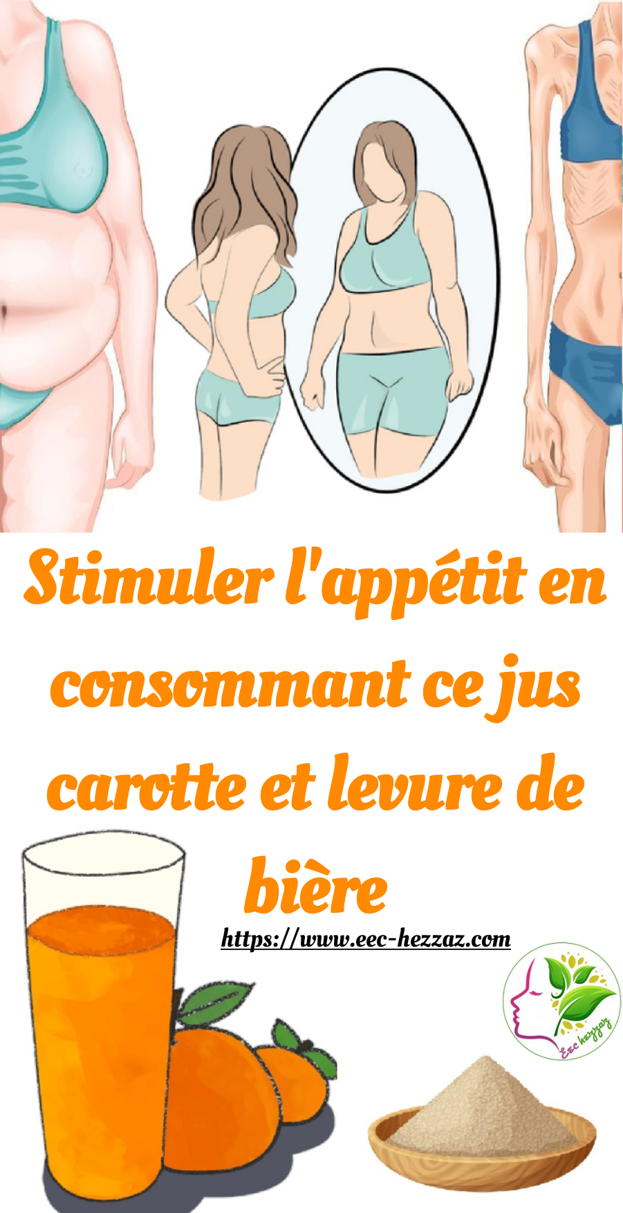 Stimuler l'appétit en consommant ce jus carotte et levure de bière