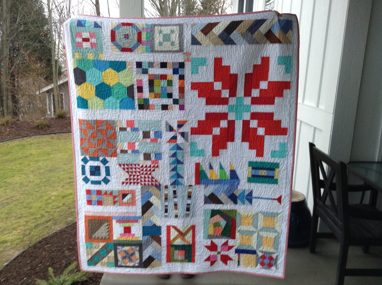 Northern Deb Quilts First quilt finish of 2017!