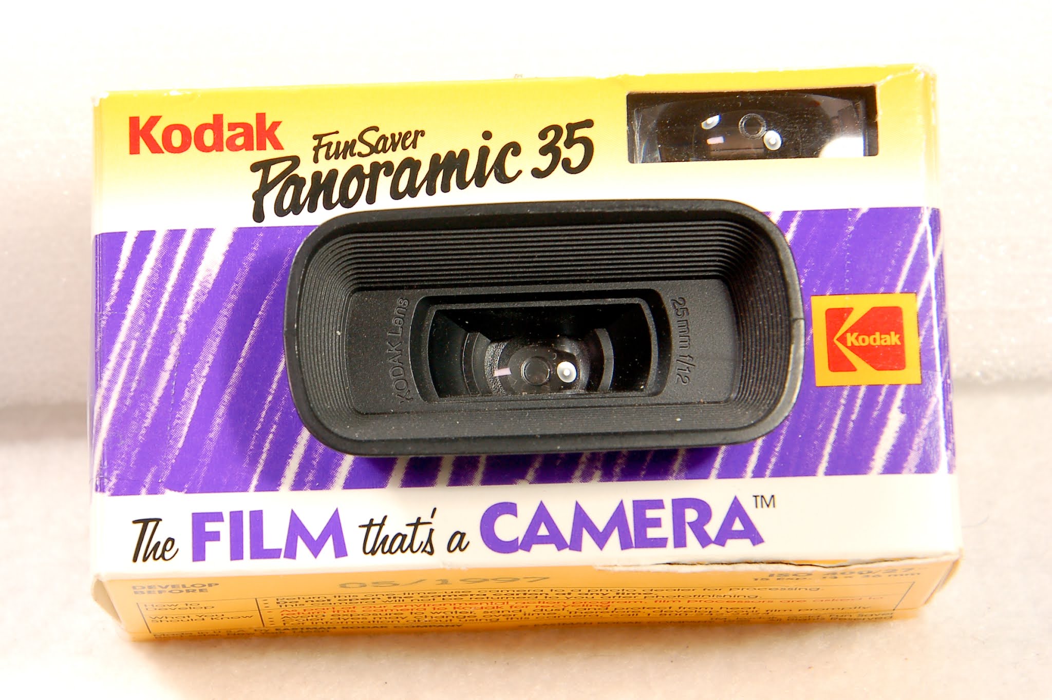 kodak panoramic disposable camera