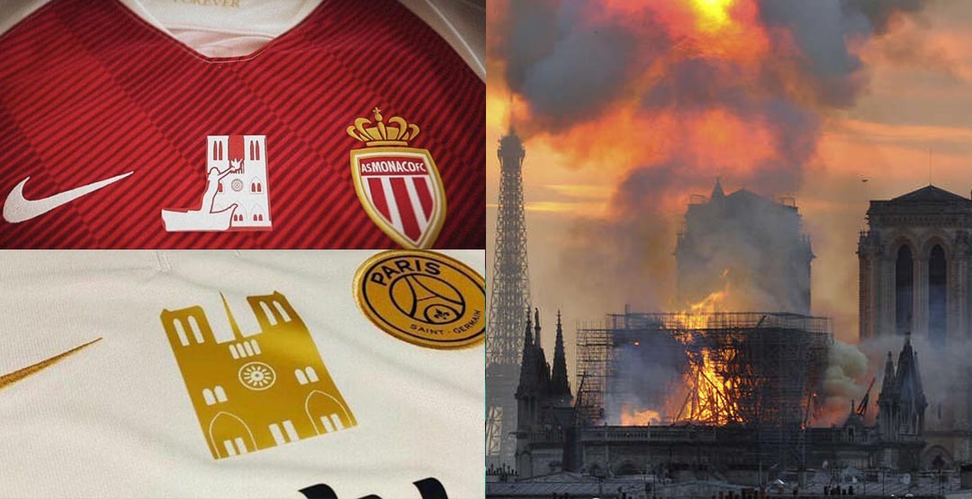 AS Monaco PSG Wear Special Kits To Pay Tribute to Notre - Footy Headlines