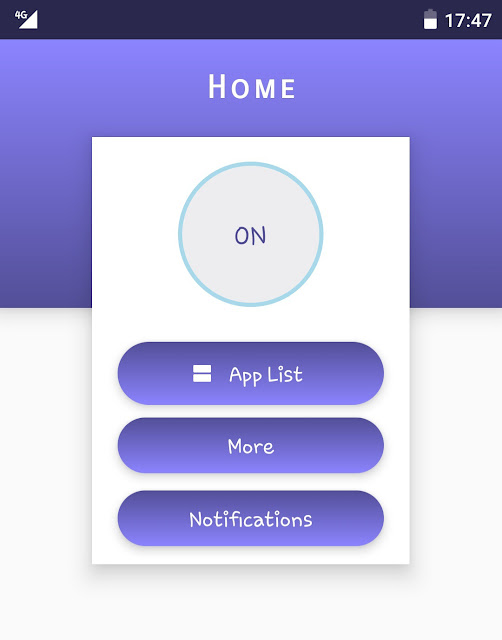Material Status Bar app Material Status Bar app
