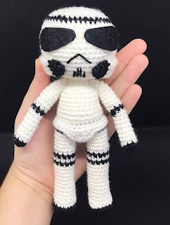 PATRON GRATIS STORMTROOPER | STAR WARS AMIGURUMI 45460