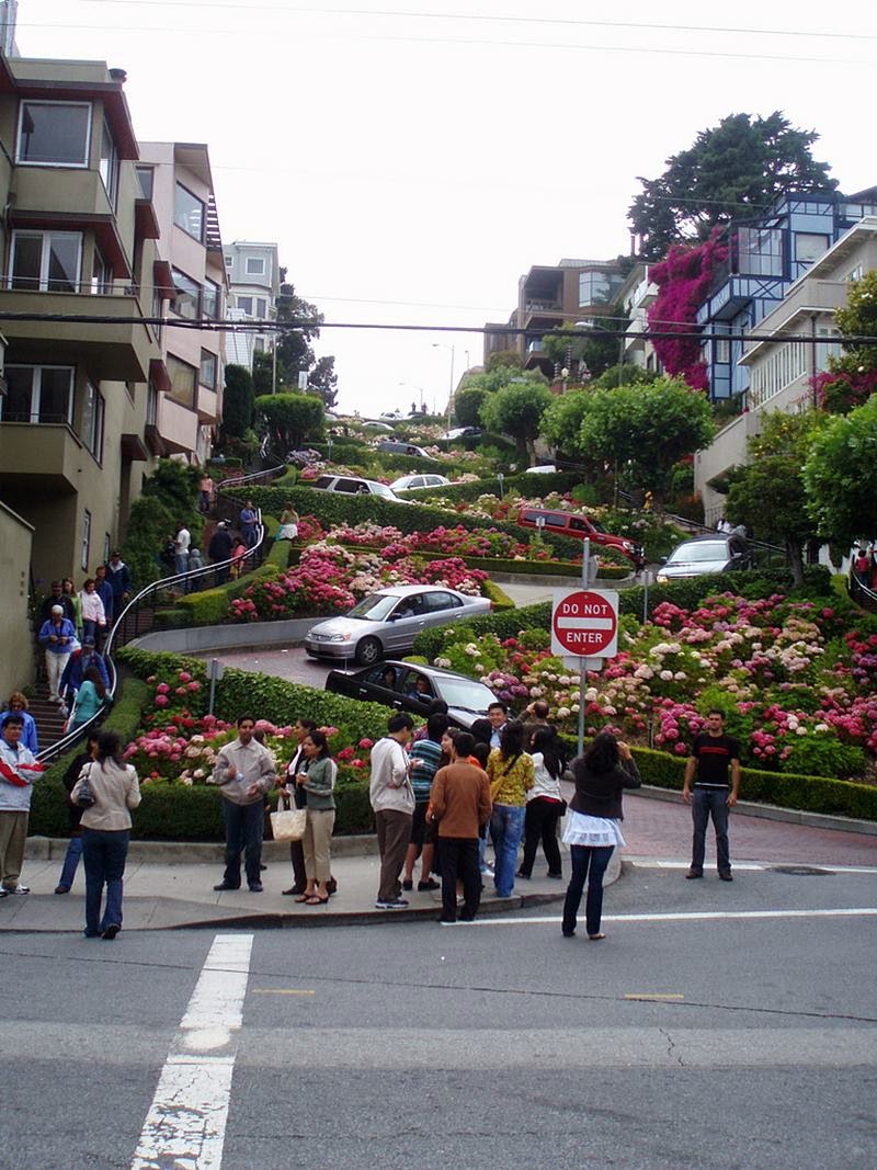 Lombard Street, San Francisco The Most Curviest Road in the World