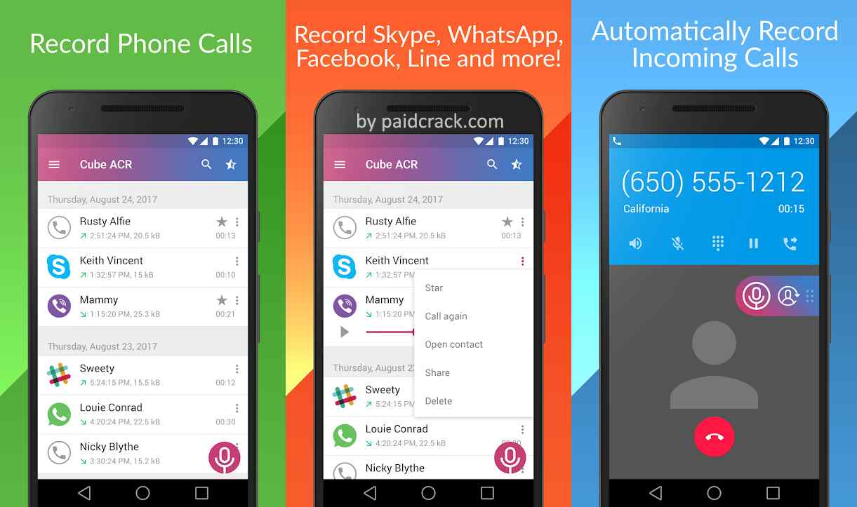 Call Recorder - Cube ACR Premium Mod Apk 2.3.201 Call Recorder - Cube ACR Premium Mod Apk 2.3.201