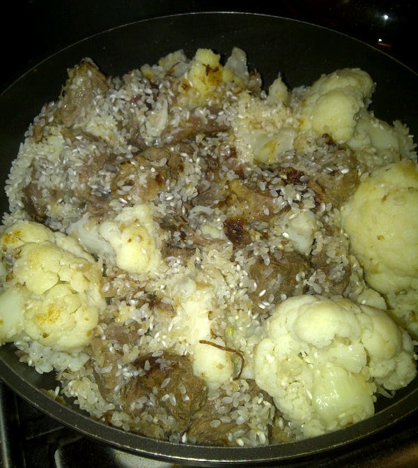 Dinner Tonite Tomorrow Egyptian Risotto/ Paella