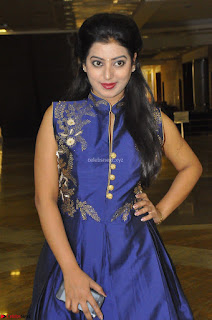 Tarunika Sing in Blue Ethnic Anarkali Dress 04