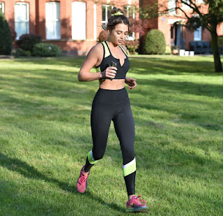 Georgia Harrison Clicks- Workout at a Park in Chigwell 13 Jun-2020