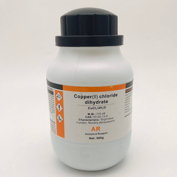 Copper (II) Chloride dihydrate (CuCl2.2H2O AR, Xilong)