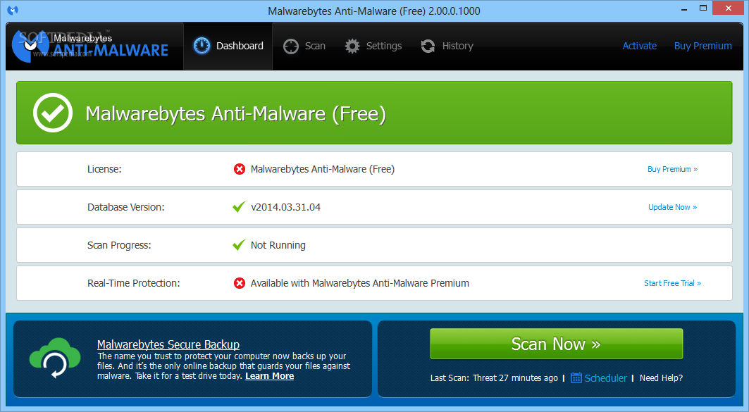 free malwarebytes anti malware software