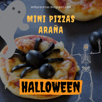Mini Pizzas Araña