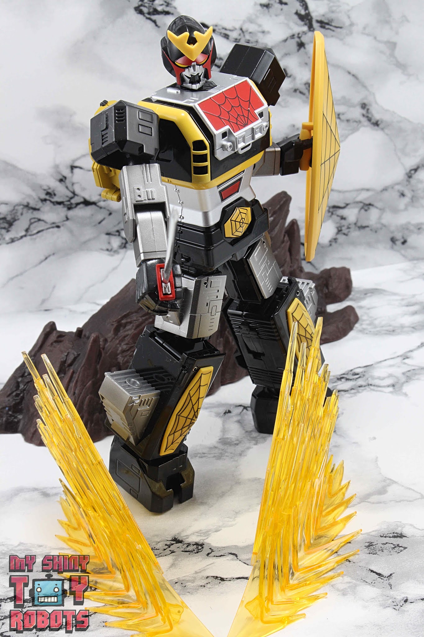 My Shiny Toy Robots: Toybox REVIEW: Soul of Chogokin GX-33R Leopardon & Marveller Summoning Set