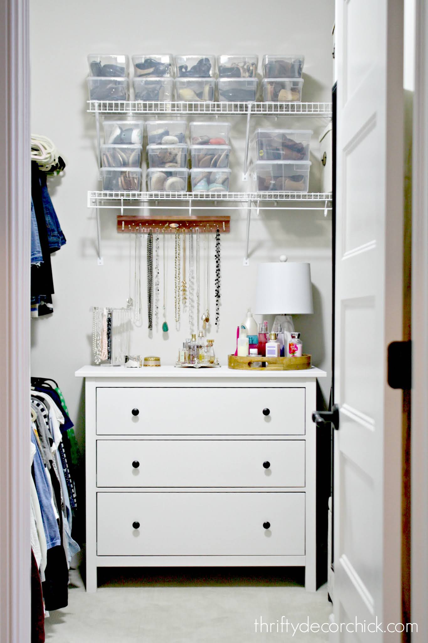 20 Gorgeous Custom DIY Closet Ideas, Thrifty Decor Chick