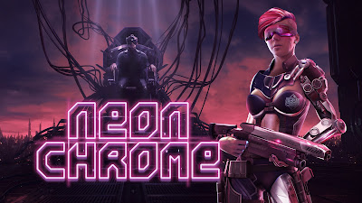 Neon Chrome Game Logo