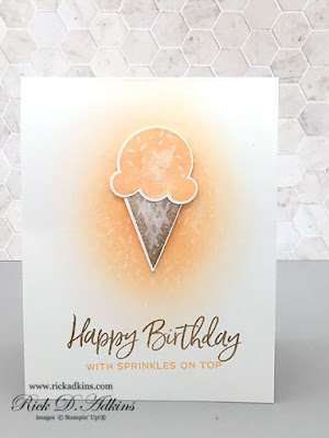 Sweet and simple ice cream card for a Sunday afternoon!  Click here to learn more