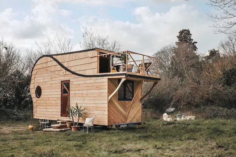 A Beautifully Crafted Tiny House On Wheels