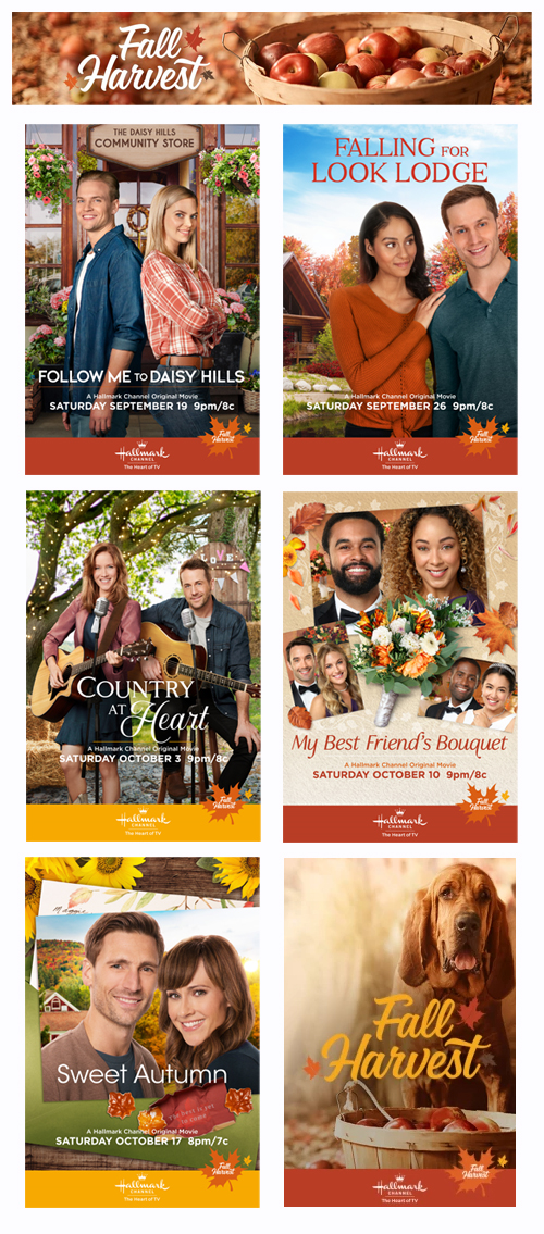 🍁 Which 2020 HALLMARK CHANNEL "FALL HARVEST" MOVIE Did You Fall For