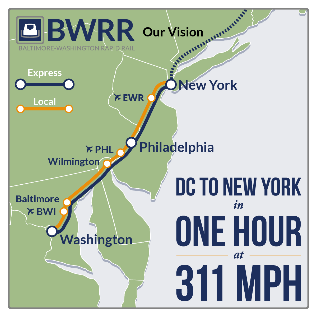 Rebuilding Place in the Urban Space Maglev as an opportunity for DC to underground through