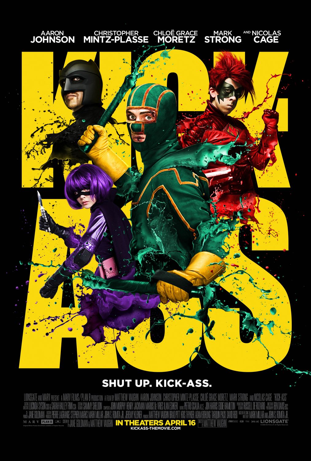 Kick-Ass (2010) ταινιες online seires xrysoi greek subs