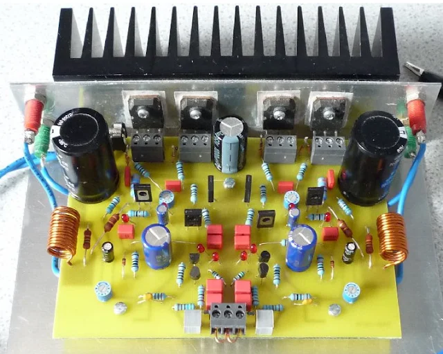 70W Mosfet power amplifier circuit