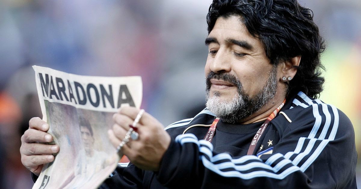 Morreu Diego Maradona (19602020)