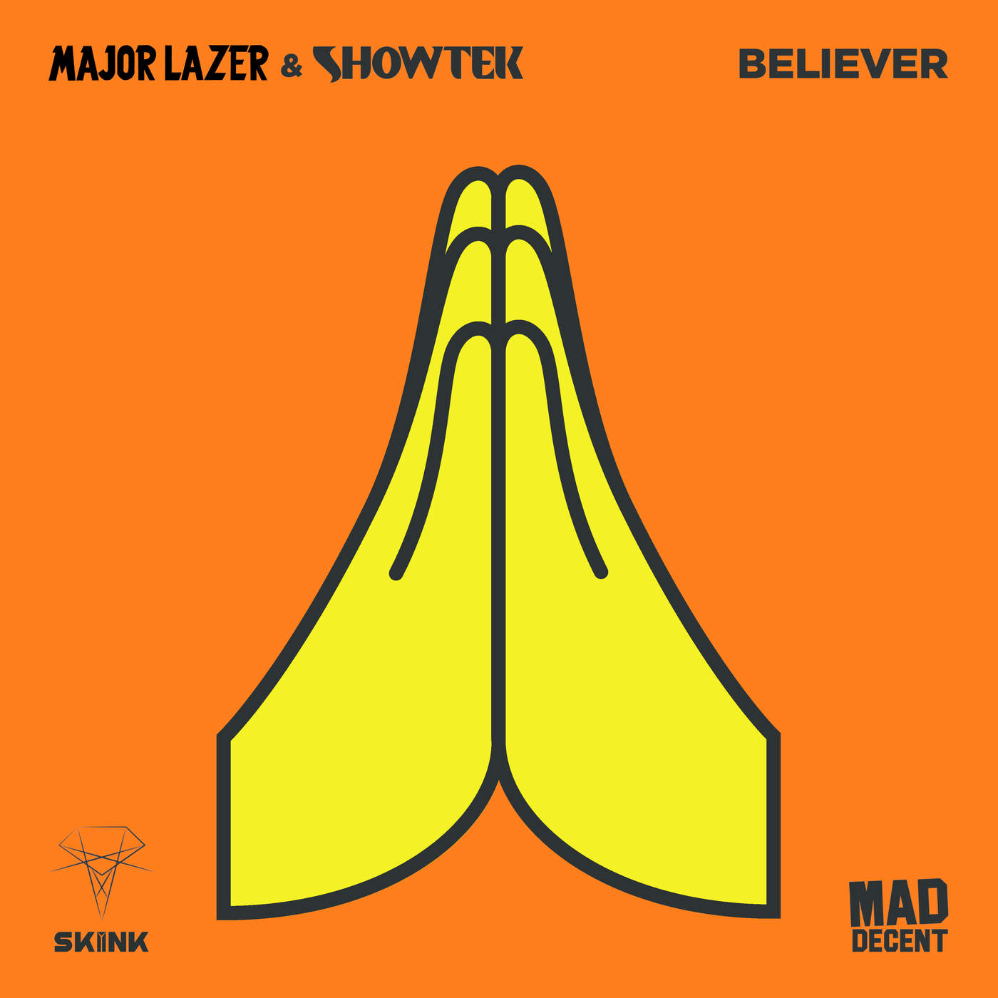 showtek major lazer believer скачать