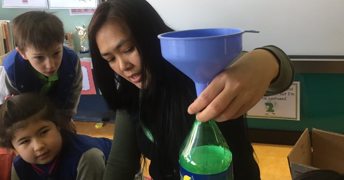 Ms. Jai's Kindergarten World Clay Funnel Experiment