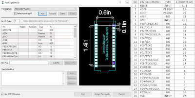 MY CREATIVE ENGINEERING: How to Add Arduino Nano Footprint PCB Package