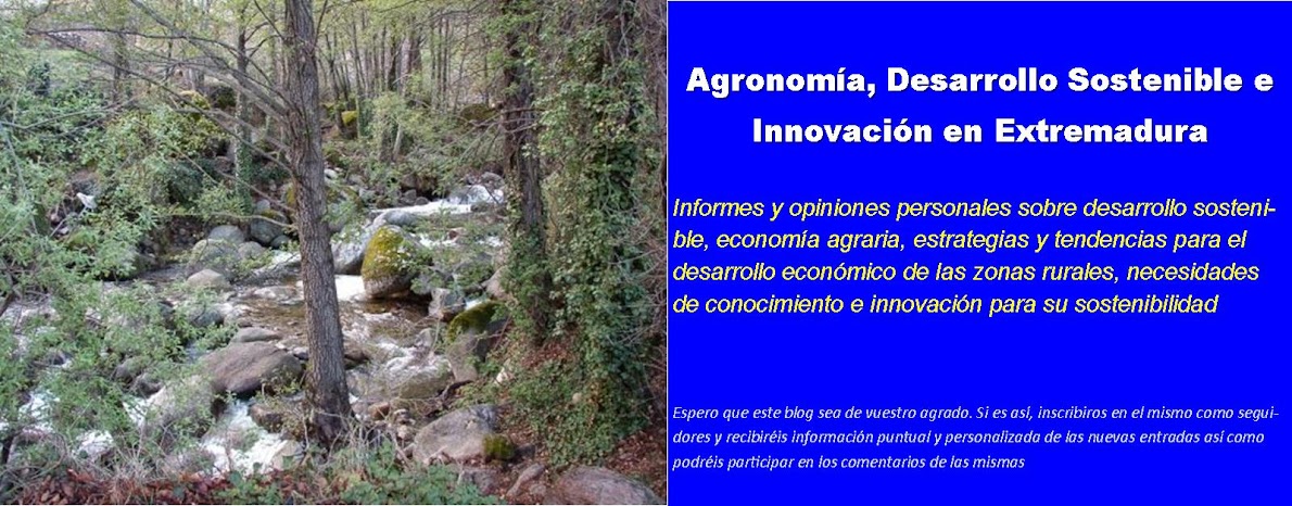 Agronomía, Desarrollo Sostenible e Innovación en Extremadura